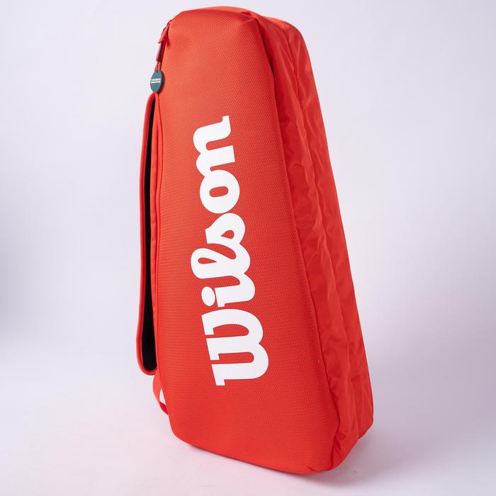 Tas Tenis Wilson Red Super Tour 6R Tennis Bag