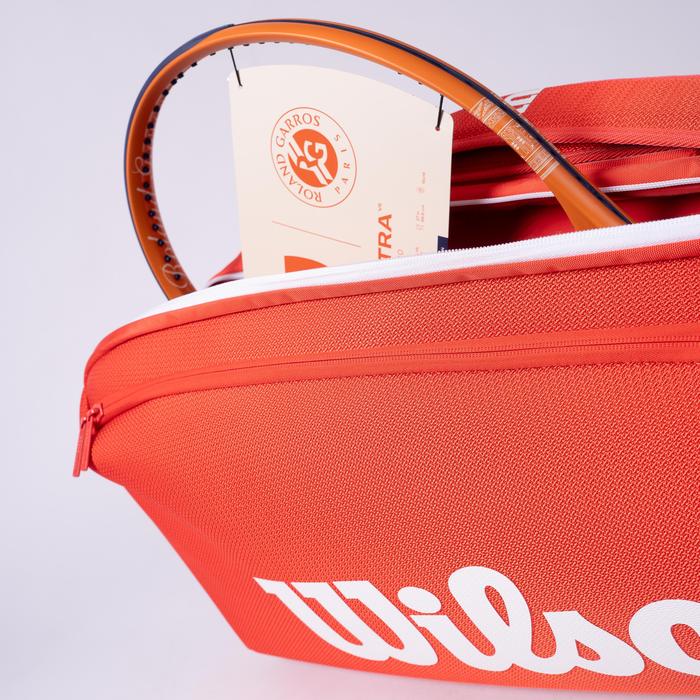 Tas Tenis Wilson Red Super Tour 6R Tennis Bag