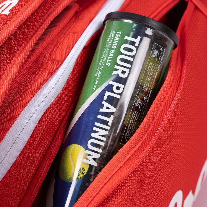 Tas Tenis Wilson Red Super Tour 6R Tennis Bag