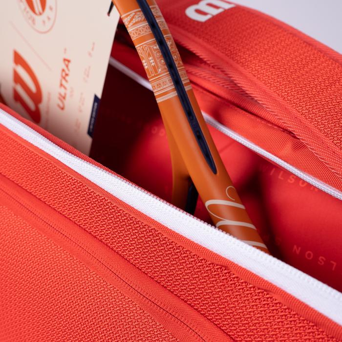 Tas Tenis Wilson Red Super Tour 6R Tennis Bag