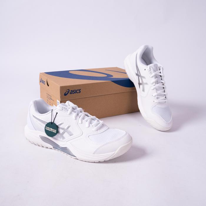 Sepatu Tenis Asics Gel Dedicate 9 Silver Tennis Shoes