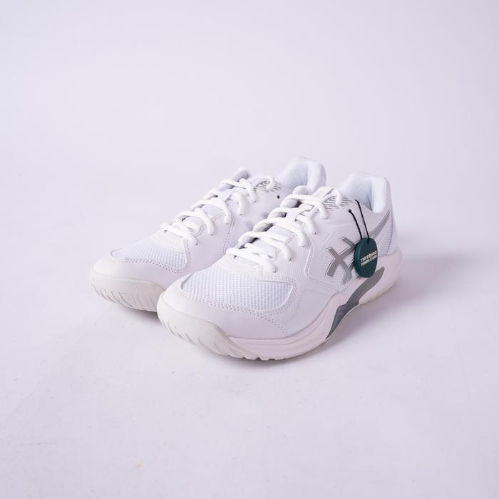 Sepatu Tenis Asics Gel Dedicate 9 Silver Tennis Shoes
