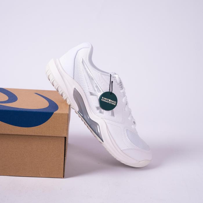 Sepatu Tenis Asics Gel Dedicate 9 Silver Tennis Shoes