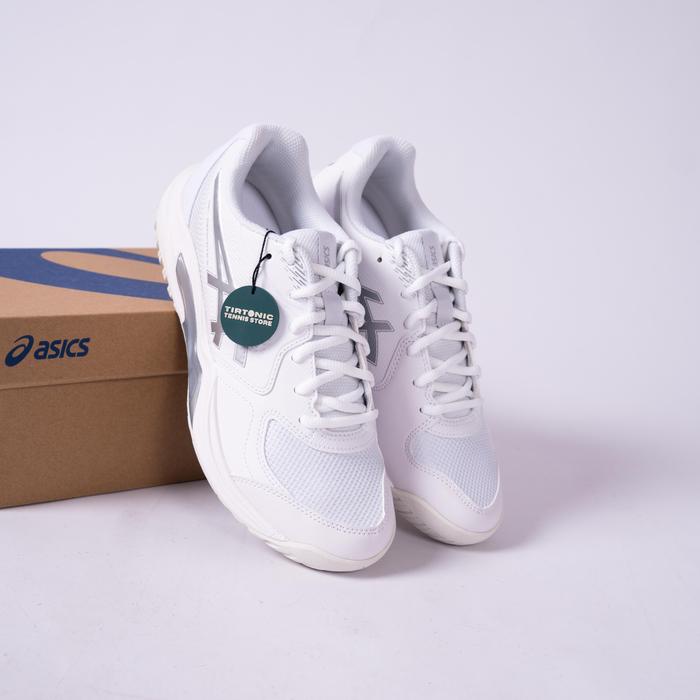 Sepatu Tenis Asics Gel Dedicate 9 Silver Tennis Shoes