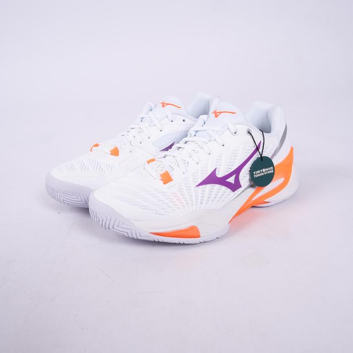 Sepatu Tenis Mizuno Neo Ace AC White