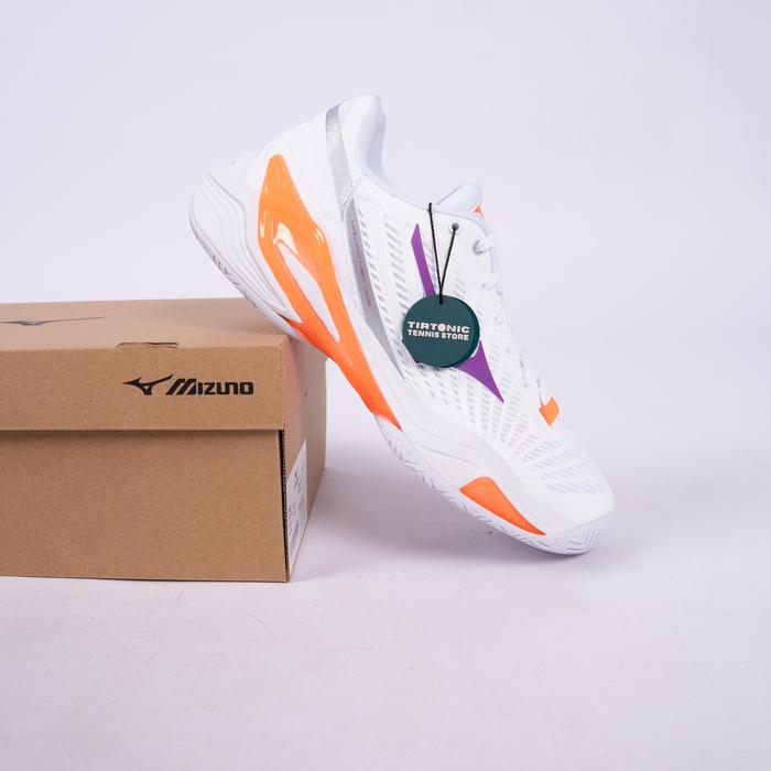 Sepatu Tenis Mizuno Neo Ace AC White