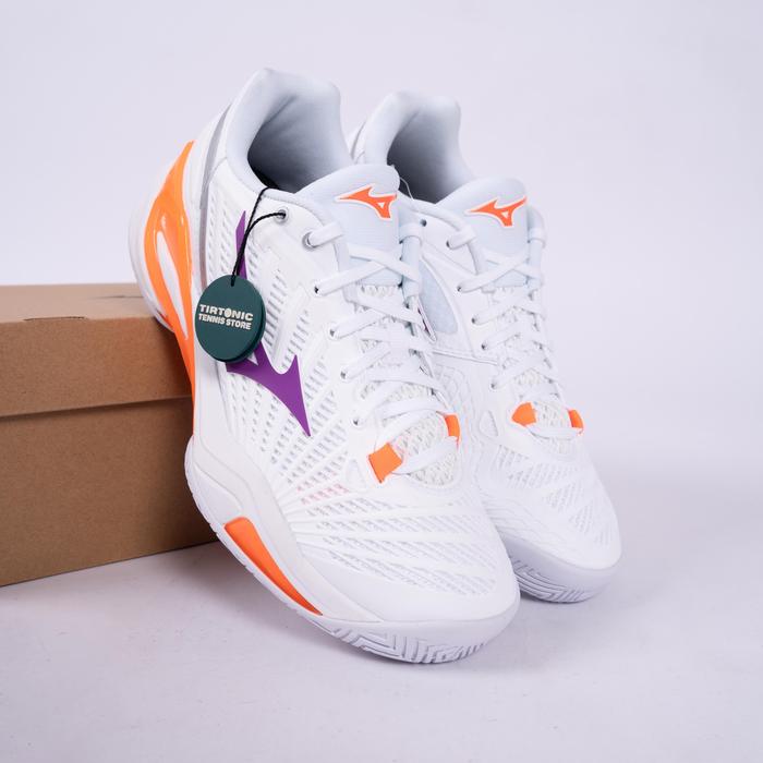 Sepatu Tenis Mizuno Neo Ace AC White