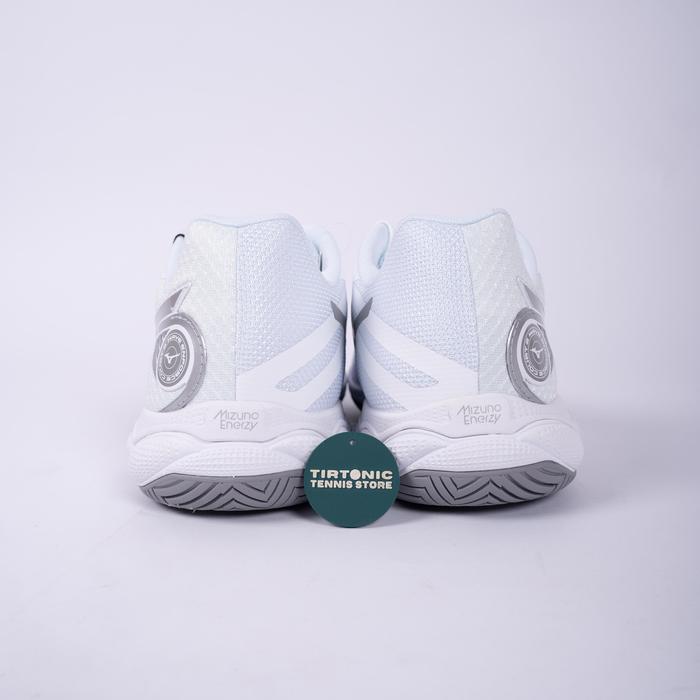 Sepatu Tenis Mizuno Wave Enforce Court Harbor Gray